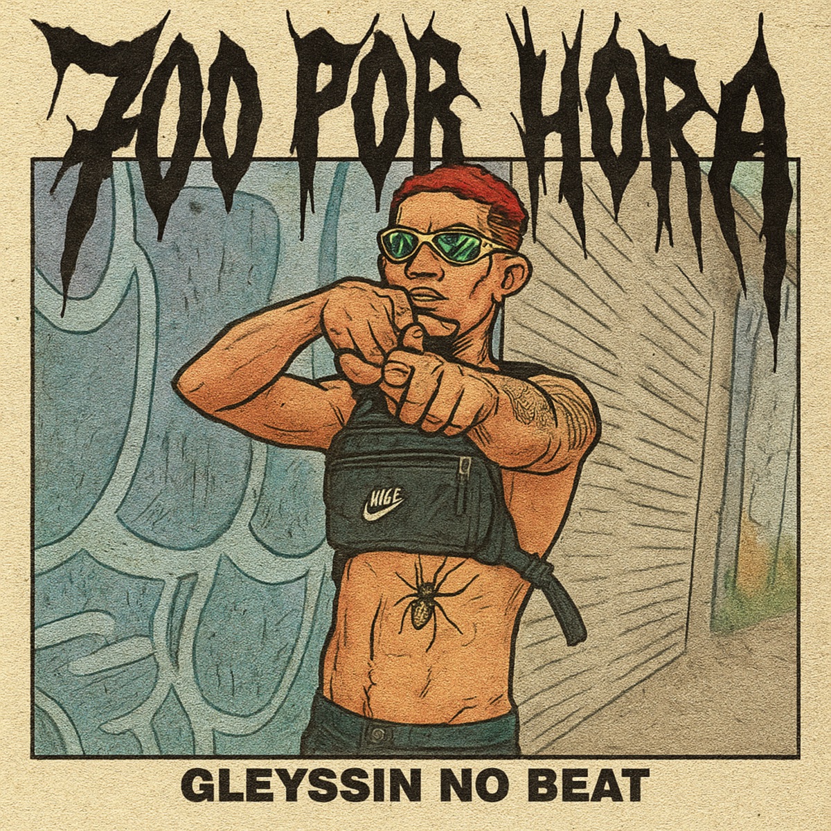 700 Por Hora - Single by Gleyssin No Beat, Lex No Beat, BILÃO NO BEAT & Mc Rose da Treta album cover
