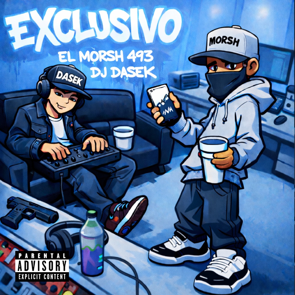 Exclusivo (feat. DJ DASEK) - Single by El MORSH 493 album cover