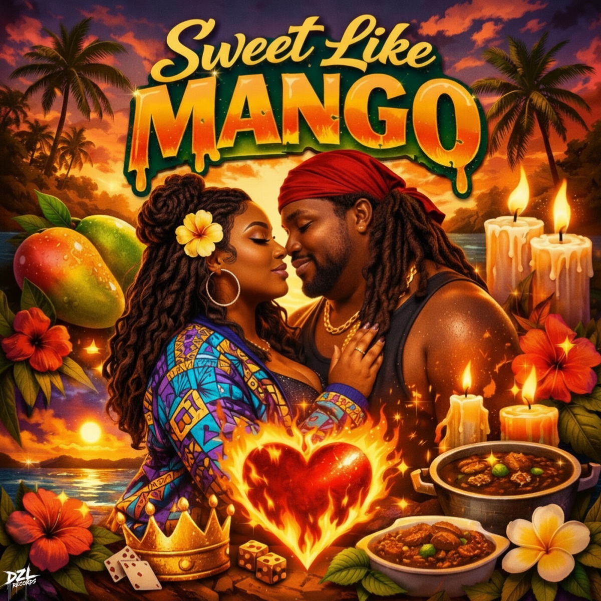 Sweet Like Mango - Single by Jahmi Roc & DZL album cover