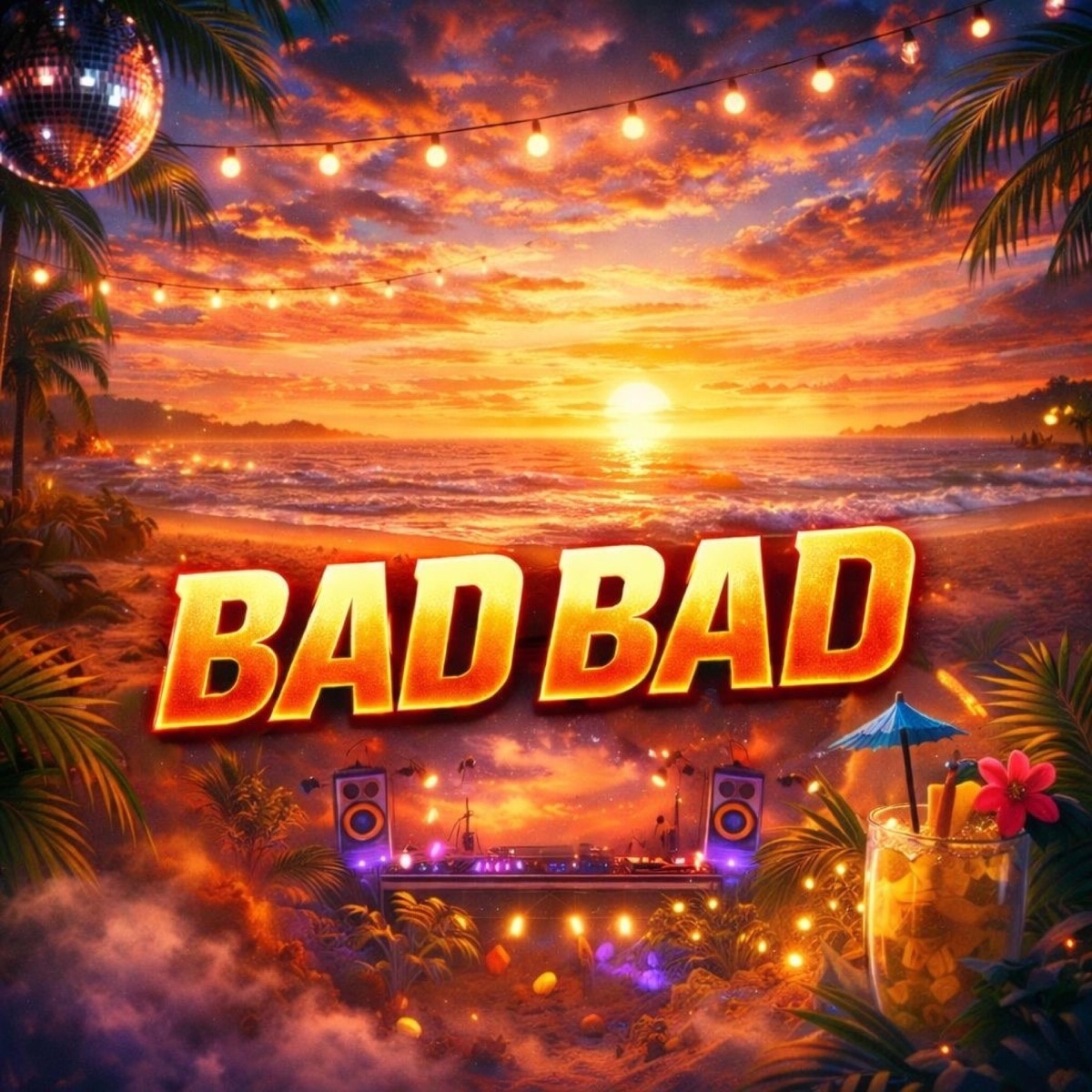 BADBAD - Single by Bisha & PAYA album cover
