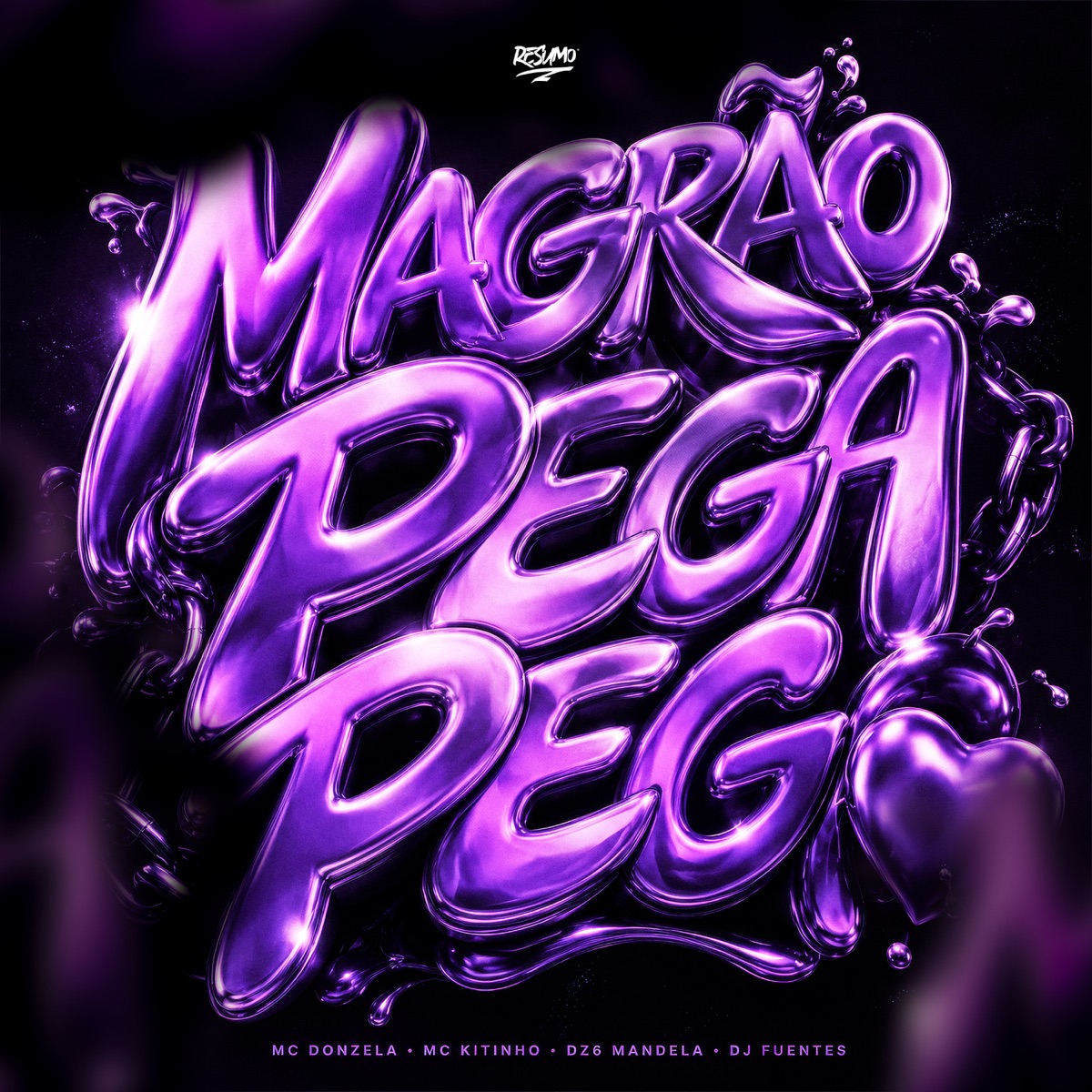Magrão Pega Pega - Single by MC Donzela, Mc Kitinho & DJ FUENTES OFICIAL album cover
