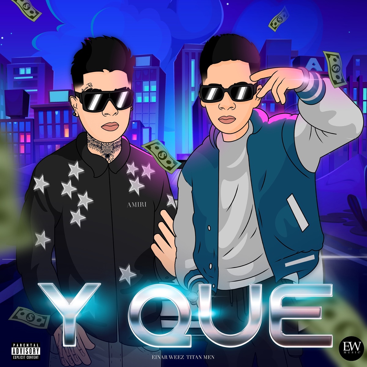 Y Que - Single by Einar Weez & Titan Men album cover