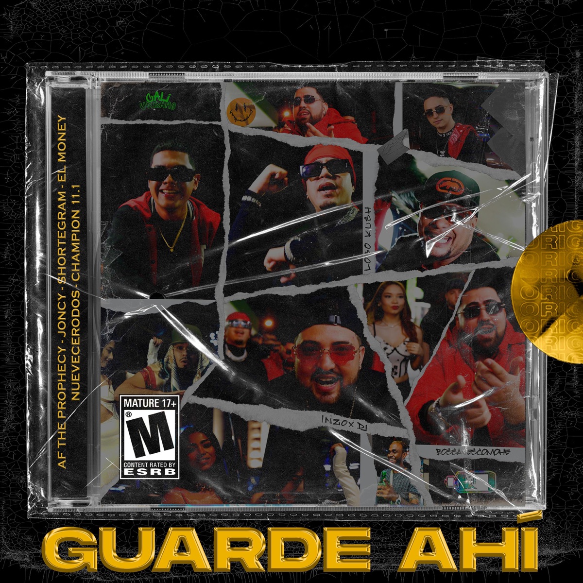 GUARDE AHÍ (feat. AF The Prophecy, J Oncy, Shortegram, El Money, NueveCeroDos, Champion11.1, Bossavescomohe & Lobokush) - Single by Inzox DJ album cover
