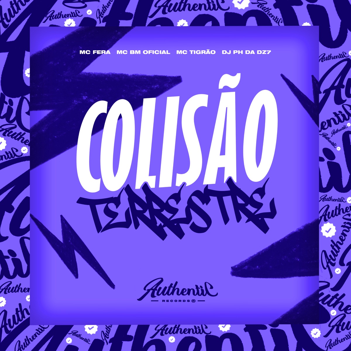 Colisão Terrestre (feat. MC BM OFICIAL, Mc Fera & MC Tigrão) - Single by DJ PH DA DZ7 album cover