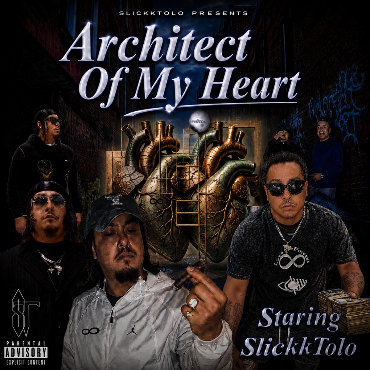 Architect of My Heart - Single by SlickkTolo CrazyCre8tions album cover