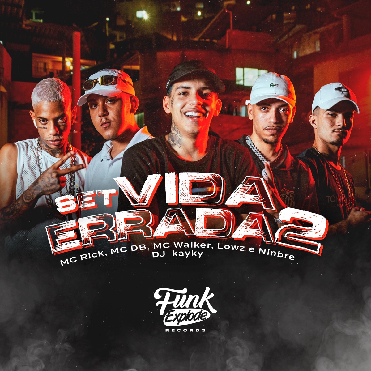 Set Vida Errada 2 - Single by MC Rick, Ninbrê, MC Walker, lowz & Mc DB album cover
