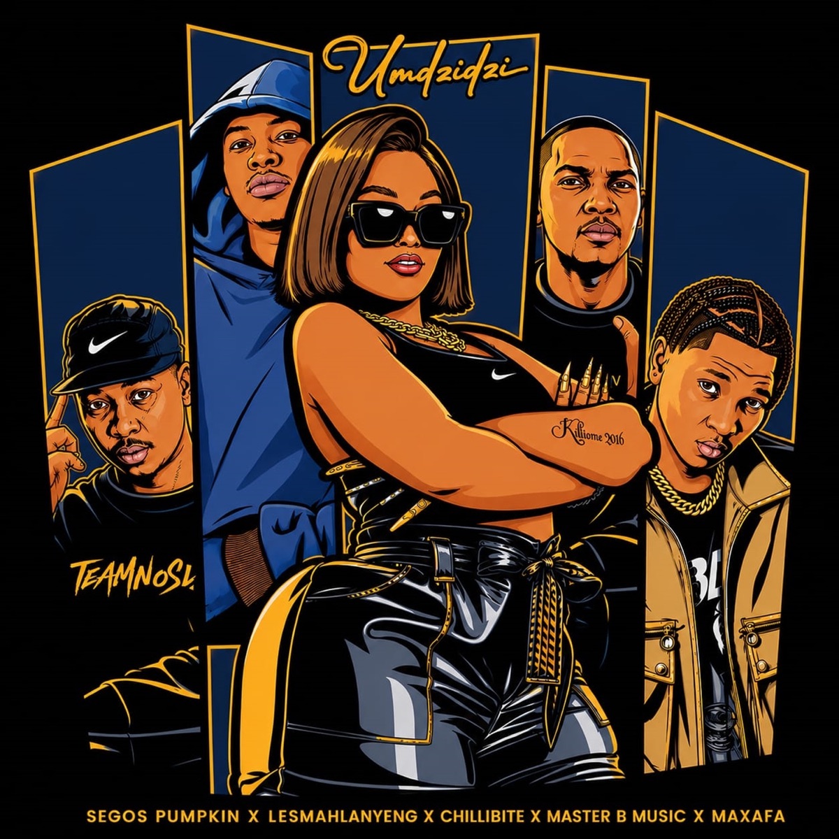 Umdzidzi (feat. Maxafa) - Single by Segos Pumpkin, Lesmahlanyeng, Chillibite & Master B Music album cover