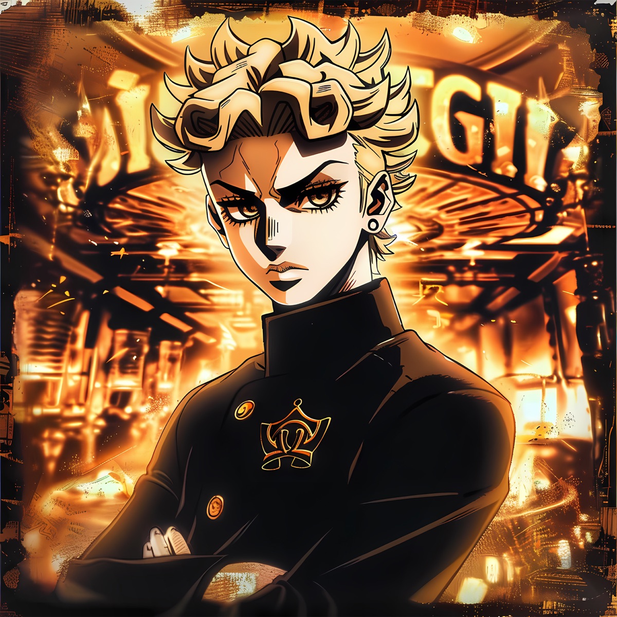 GIORNO'S FUNK - EP by TOKYOPHILE & sh1nra album cover