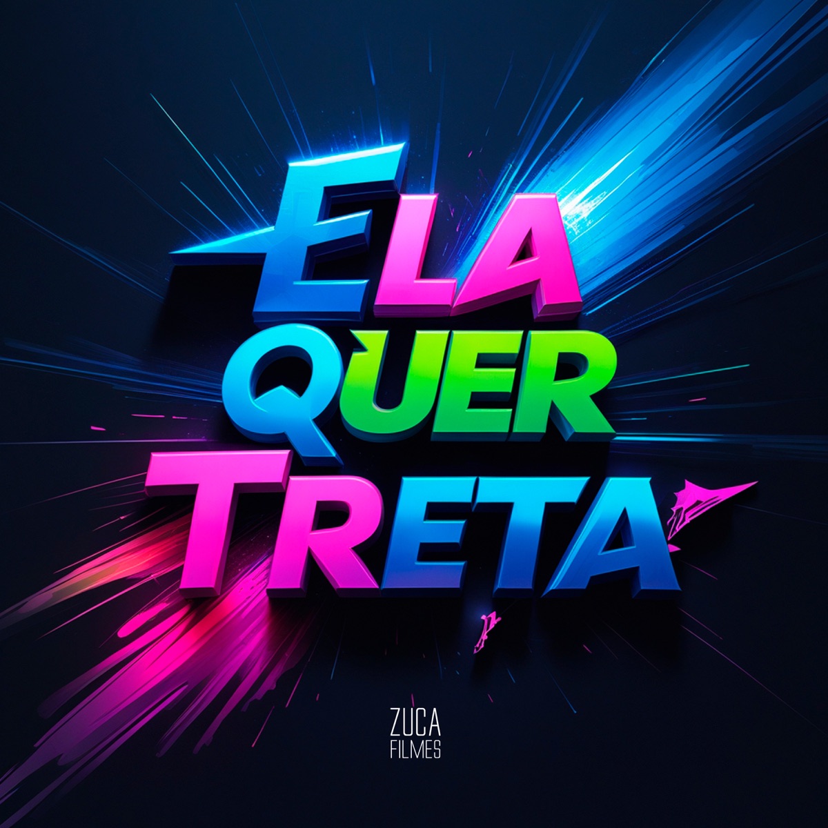 Ela Quer Treta (feat. Mc RF) - Single by DJ GUZIN, Dj Nandim, Mc Myres & MC PEDRIN DO ENGENHA album cover