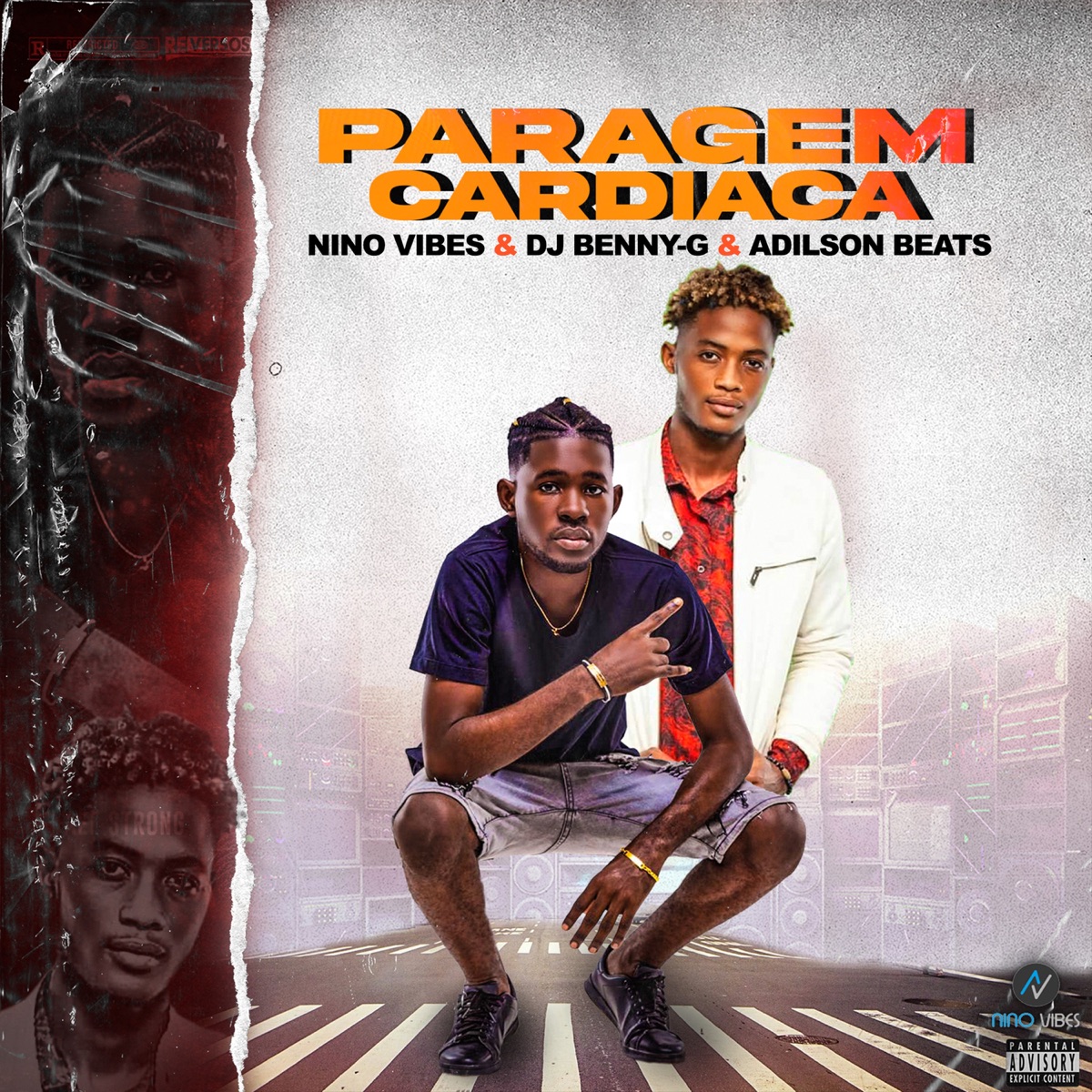 Paragem Cardíaca - Single by Nino Vibes, DJ Benny-G & Adilson Beats album cover