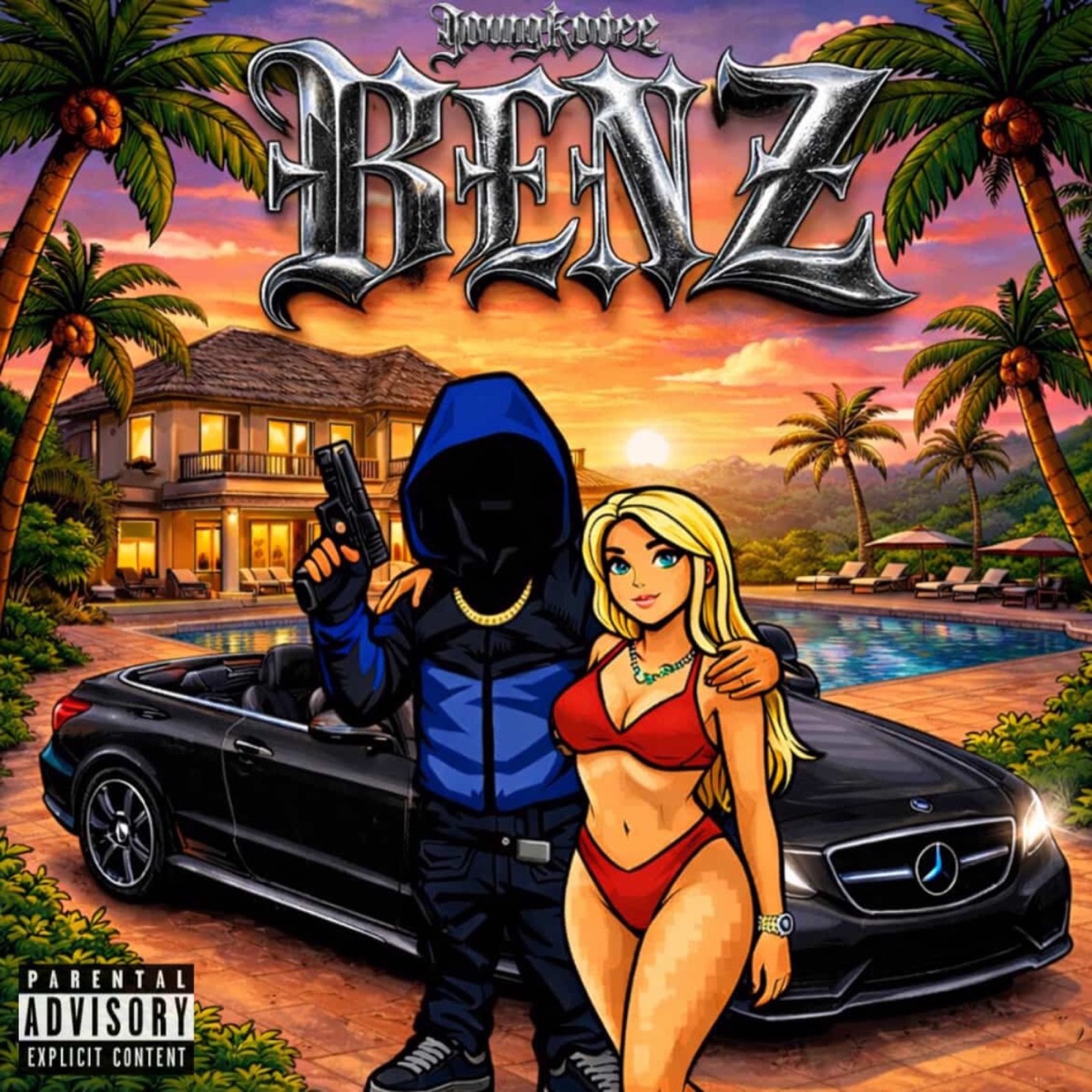 Benz - Single by Young Kodee album cover