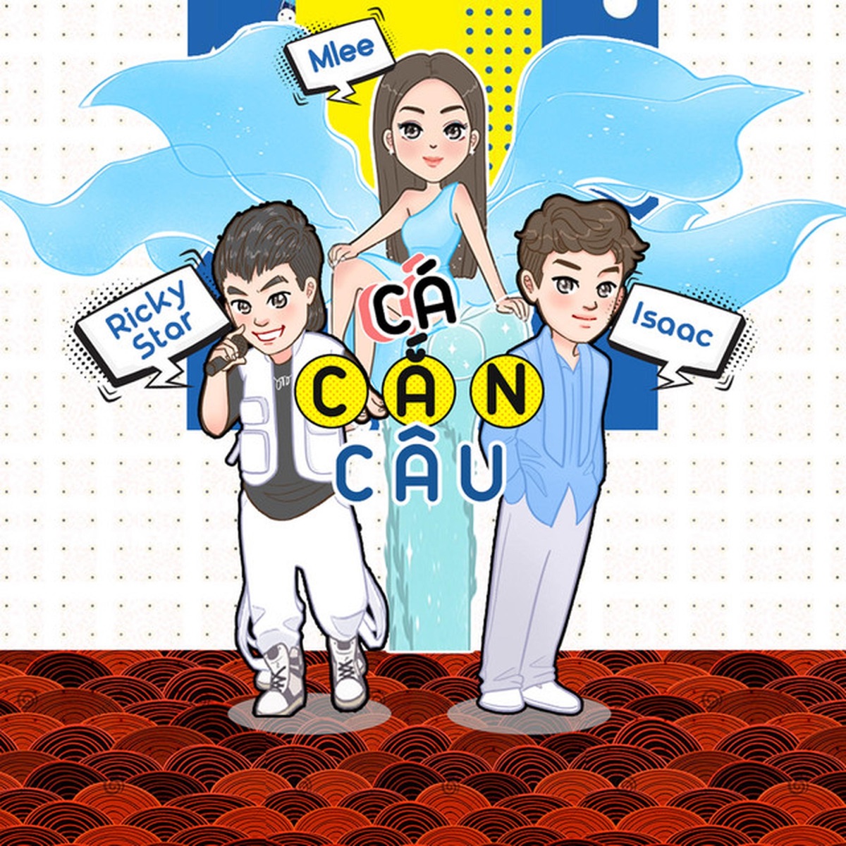 Cá Cắn Câu (feat. Isaac & Ricky Star) - Single by MLee album cover
