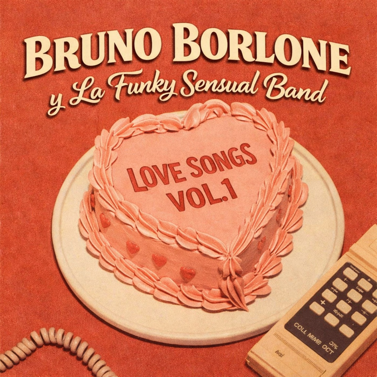 Love Songs Vol.1 - Single by Bruno Borlone album cover