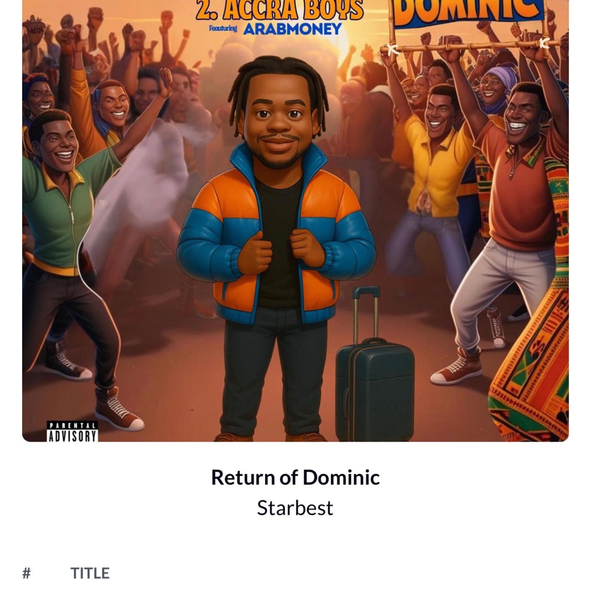Return of Dominic - Single by Starbest album cover