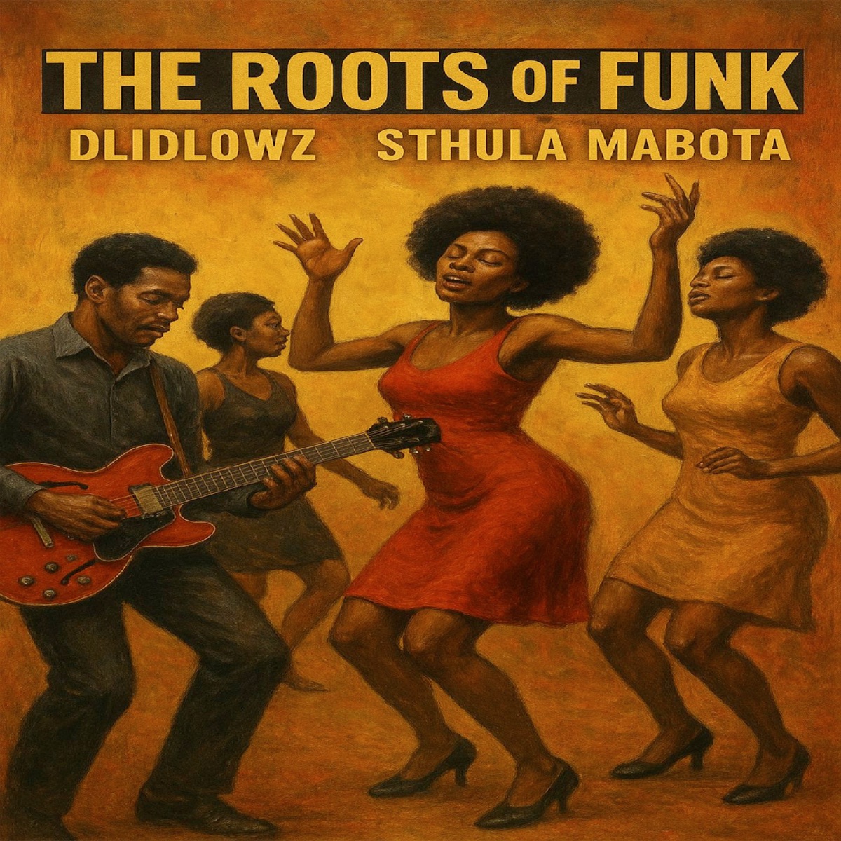 The Roots of Funk by Dlidlowz Sthula Mabota album cover
