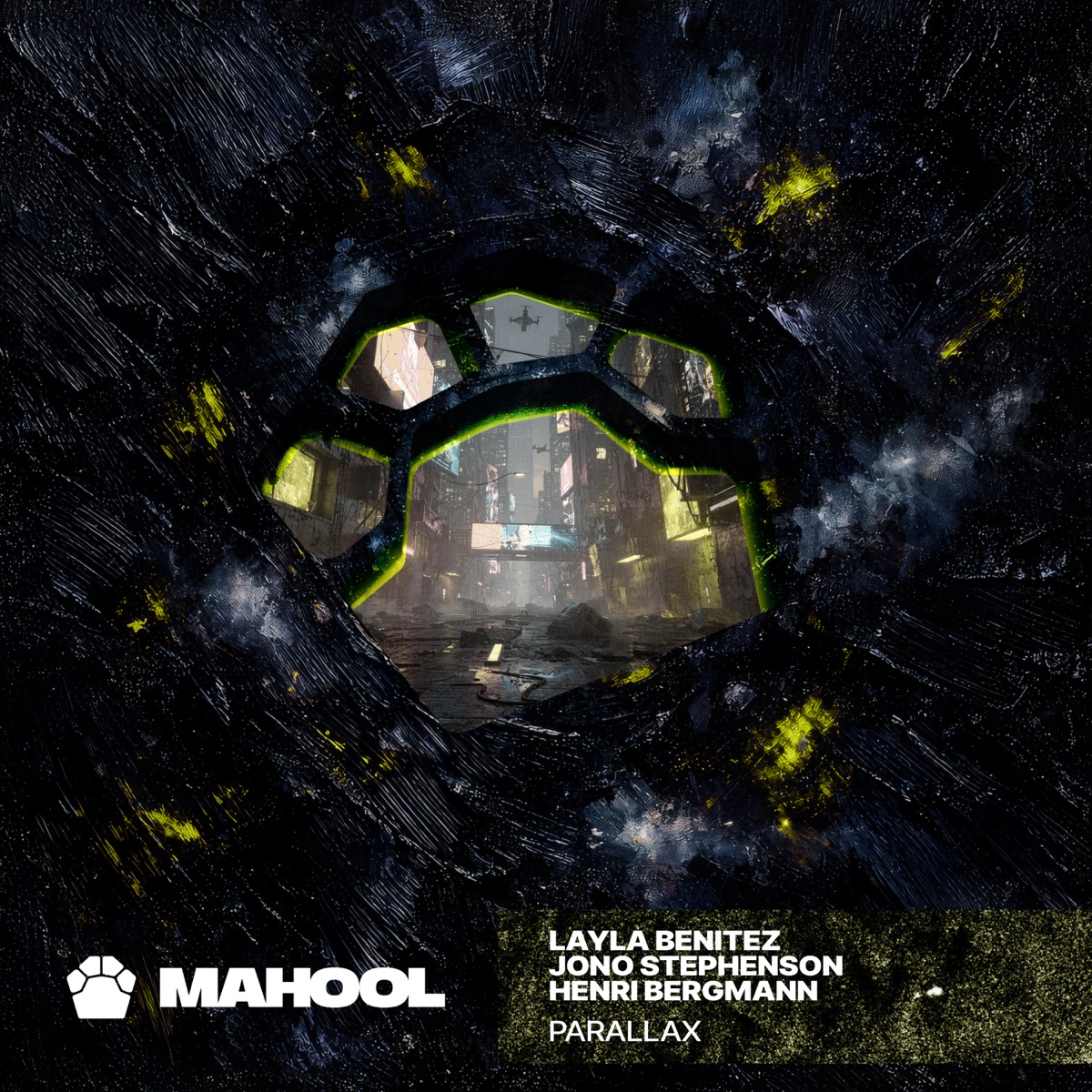Parallax - Single by Layla Benitez, Jono Stephenson & Henri Bergmann album cover