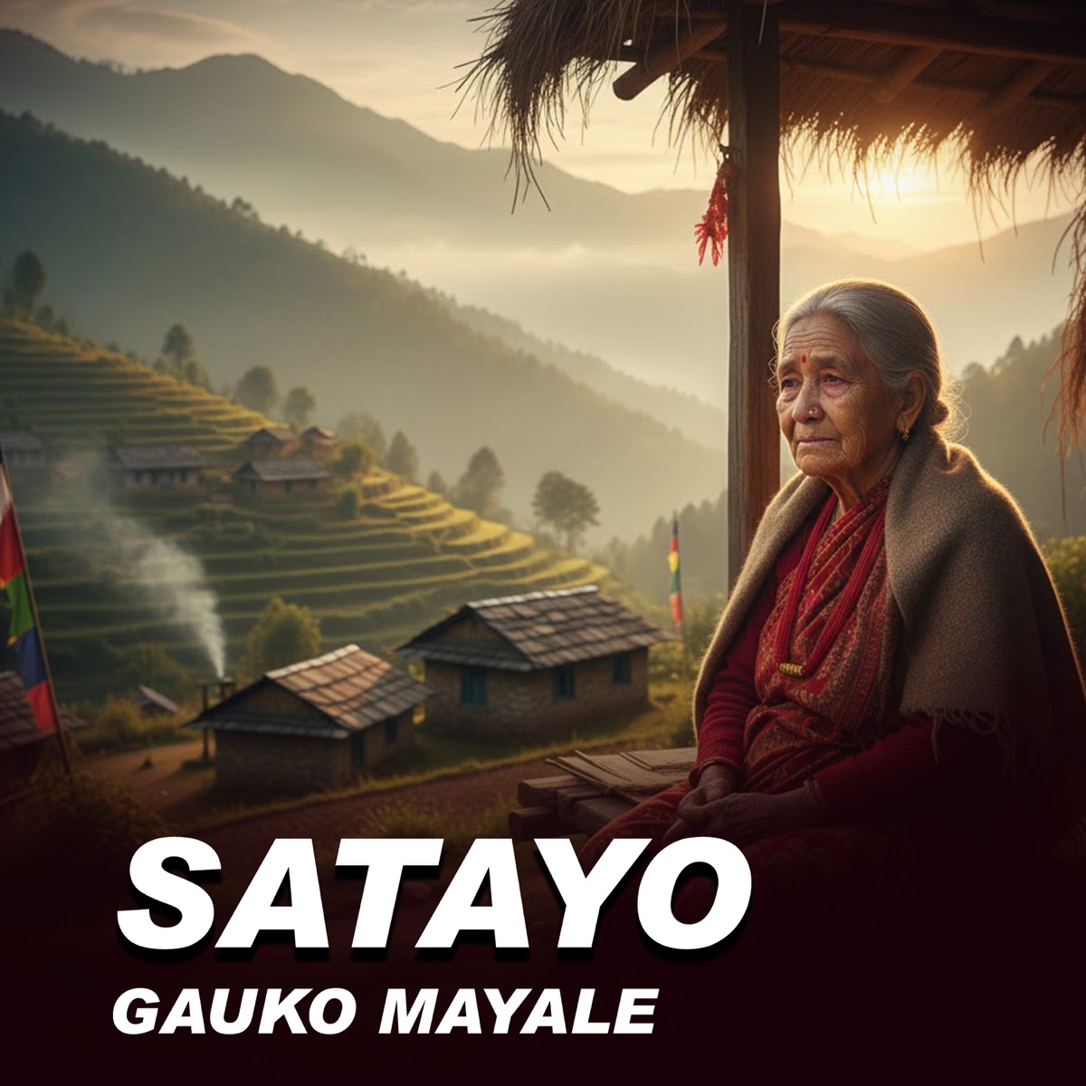 Satayo Gauko Mayale - Single by Khuman Adhikari & Ishwor Babu album cover