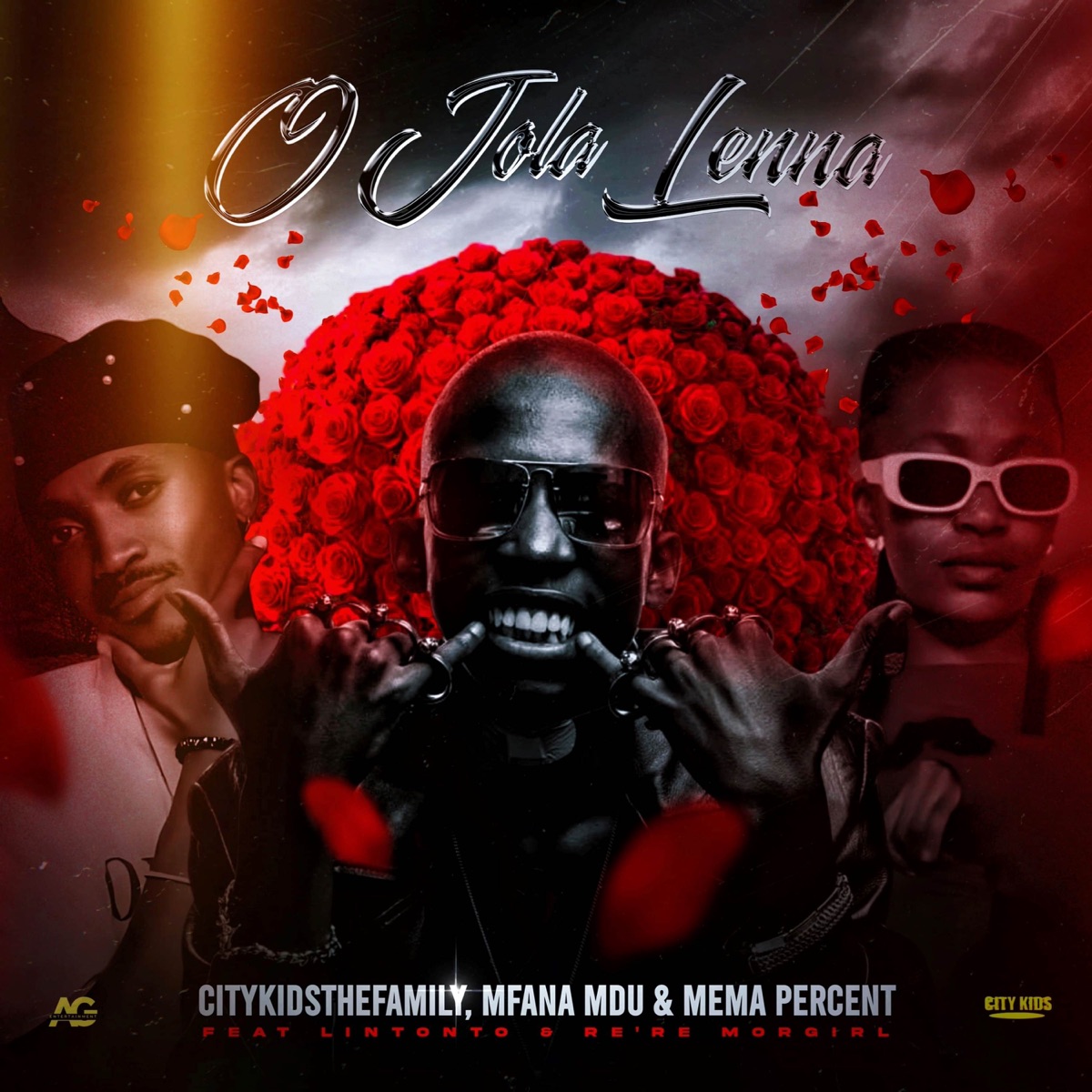 O JOLA LENNA (feat. Re’re Mogirl & Lintonto) - Single by citykidsthefamily, Mema_Percent & Mfana Mdu album cover