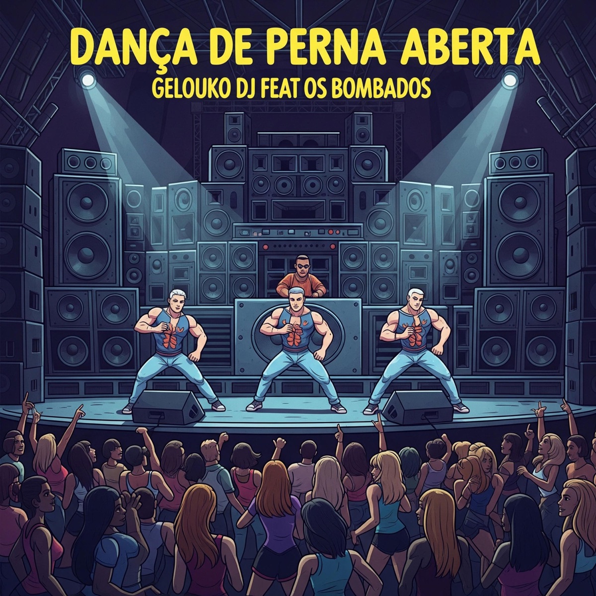Dança de Perna Aberta (feat. Os Bombados) - Single by Gelouko DJ album cover