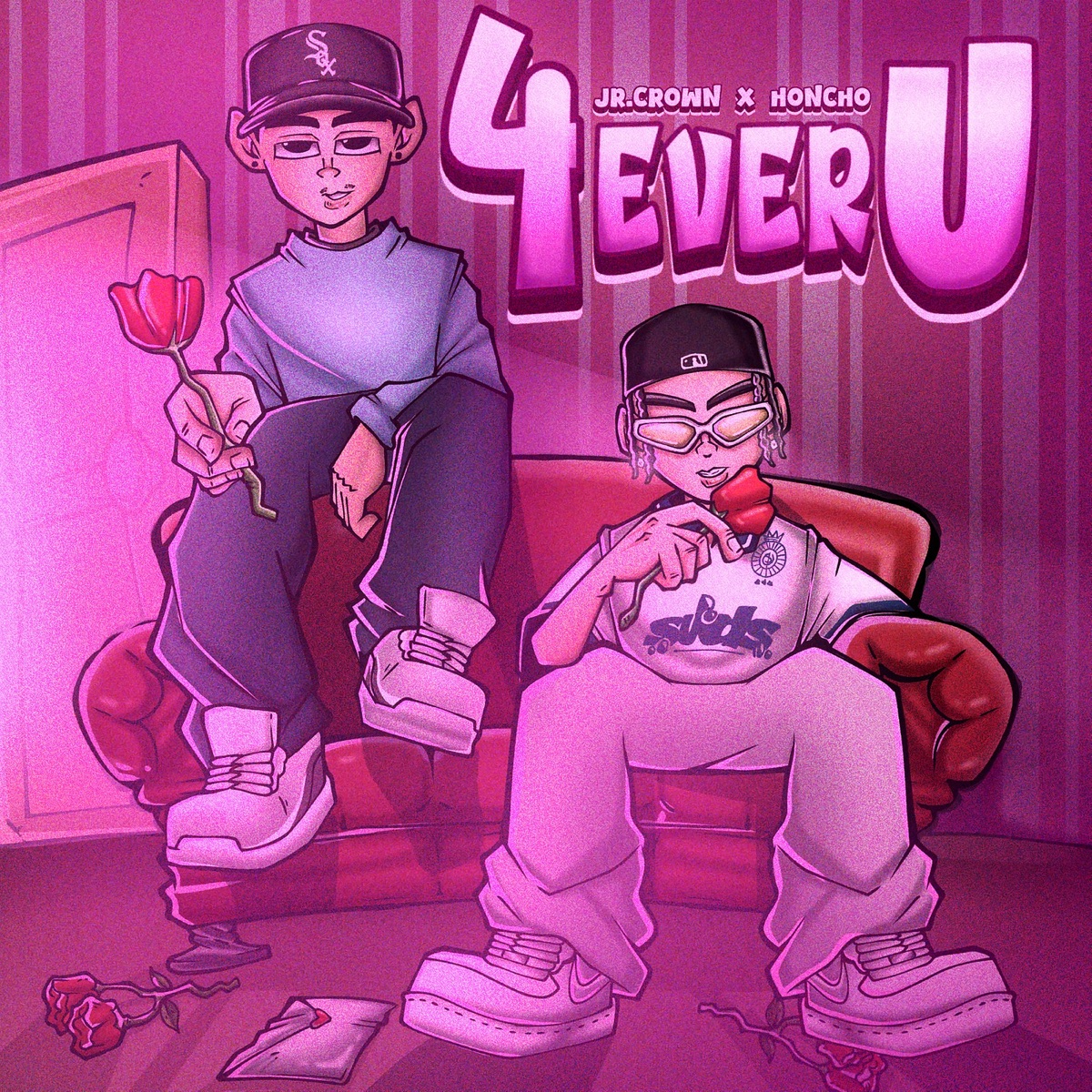 4ever U (feat. Jr Crown & HONCHO) - Single by SAWNDASS album cover
