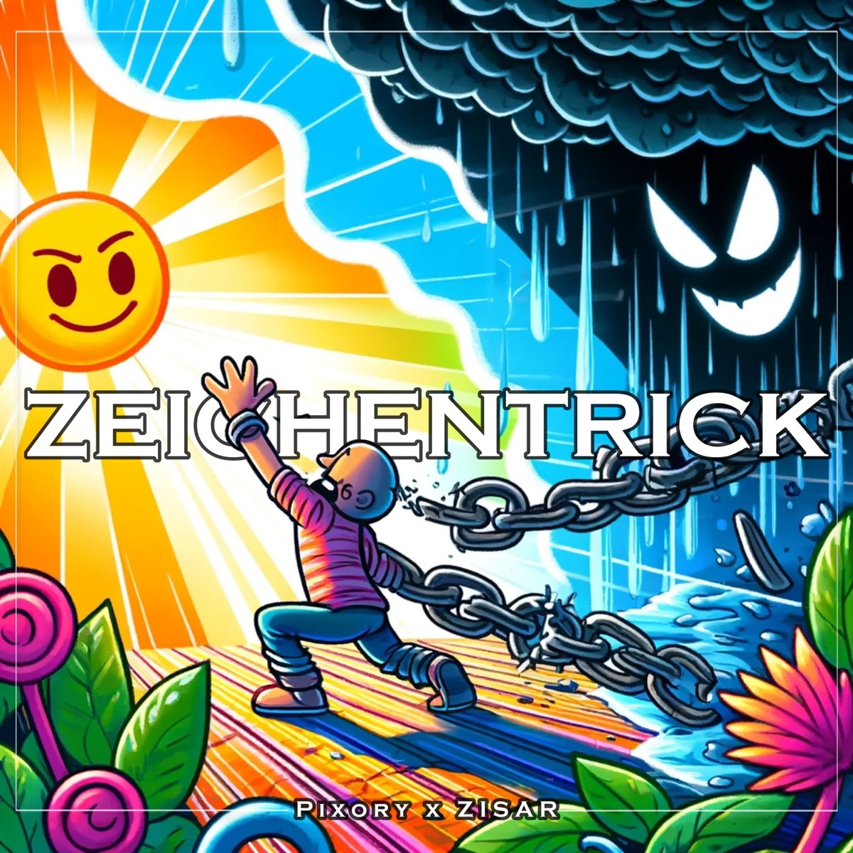 Zeichentrick (feat. ZISAR) - Single by Pixory album cover