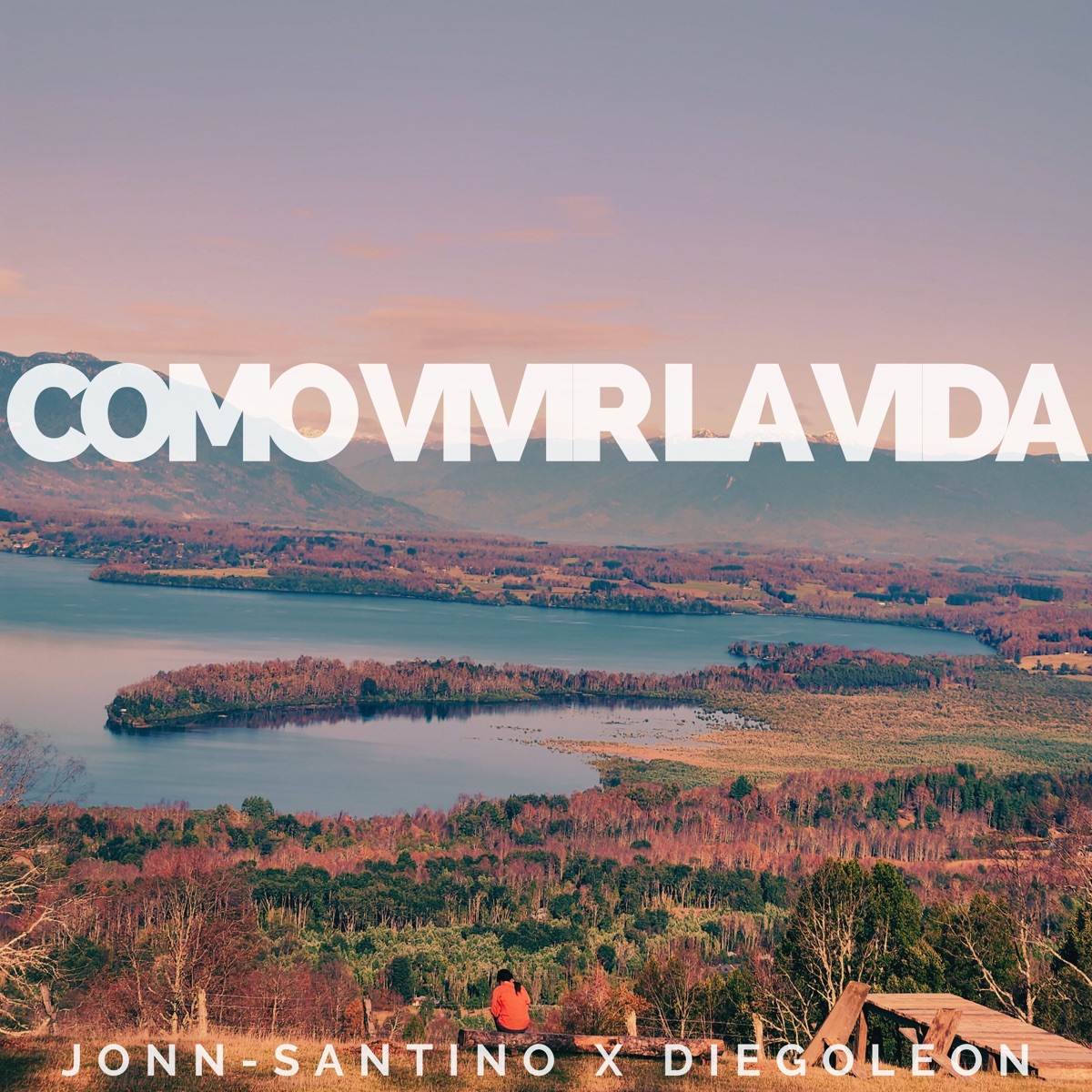 Como Vivir la Vida (feat. Diego León) - Single by Jonn Santino album cover