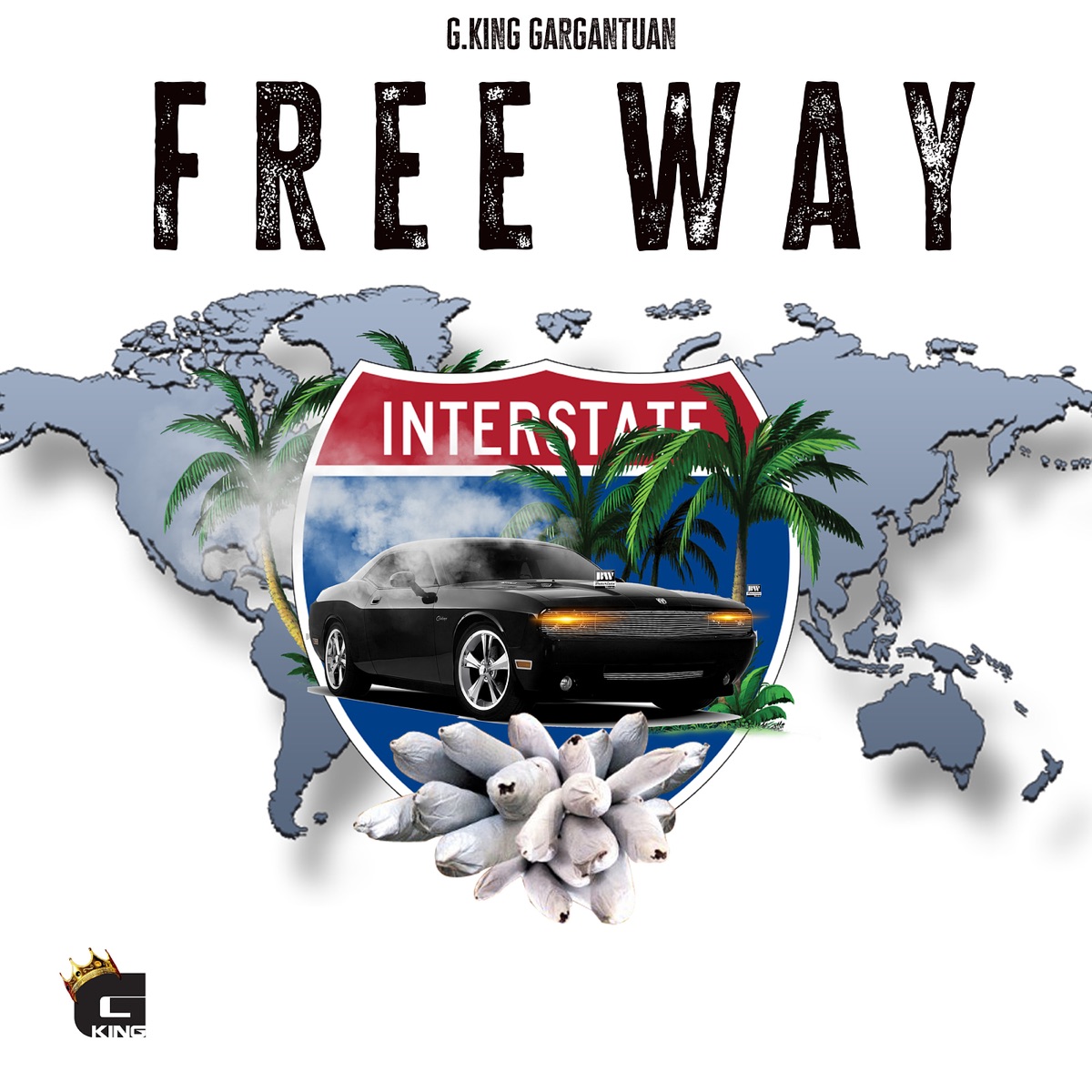 FreeWay (feat. TEQBEATZ) - Single by G.KIng Gargantuan album cover