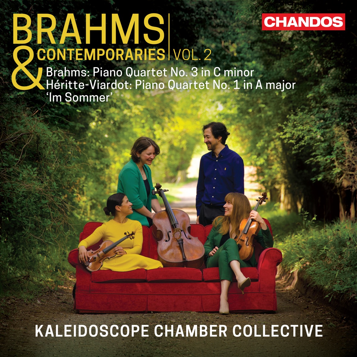 Brahms & Contemporaries, Vol. 2 by Kaleidoscope Chamber Collective album cover