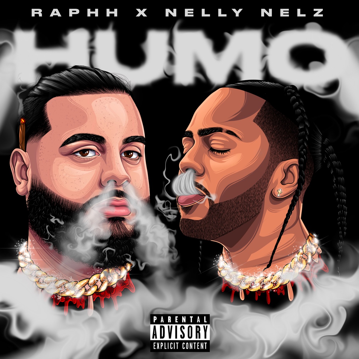 HUMO (feat. Nelly Nelz) - Single by Raphh album cover