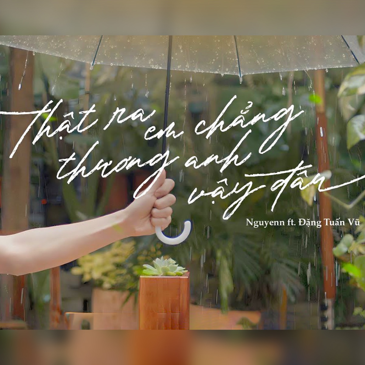 Thật Ra Em Chẳng Thương Anh Vậy Đâu (Remix) - Single by Nguyenn album cover