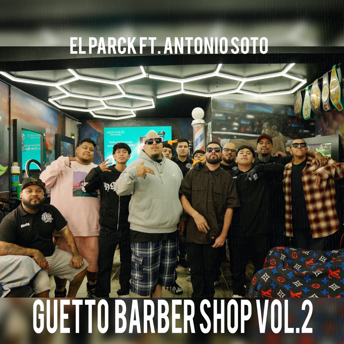 Guetto Barber Shop, Vol. 2 (feat. Antonio Soto) - Single by El Parck album cover