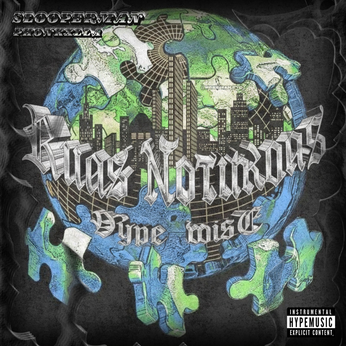 RUAS NOTURNAS (feat. Guitter Prod, Sloope, PHONKXLLA, emirhxn, eeymwnn & MediaCrew) - Single by Hype Music, SLOOPERMAN & Sin4Hood album cover