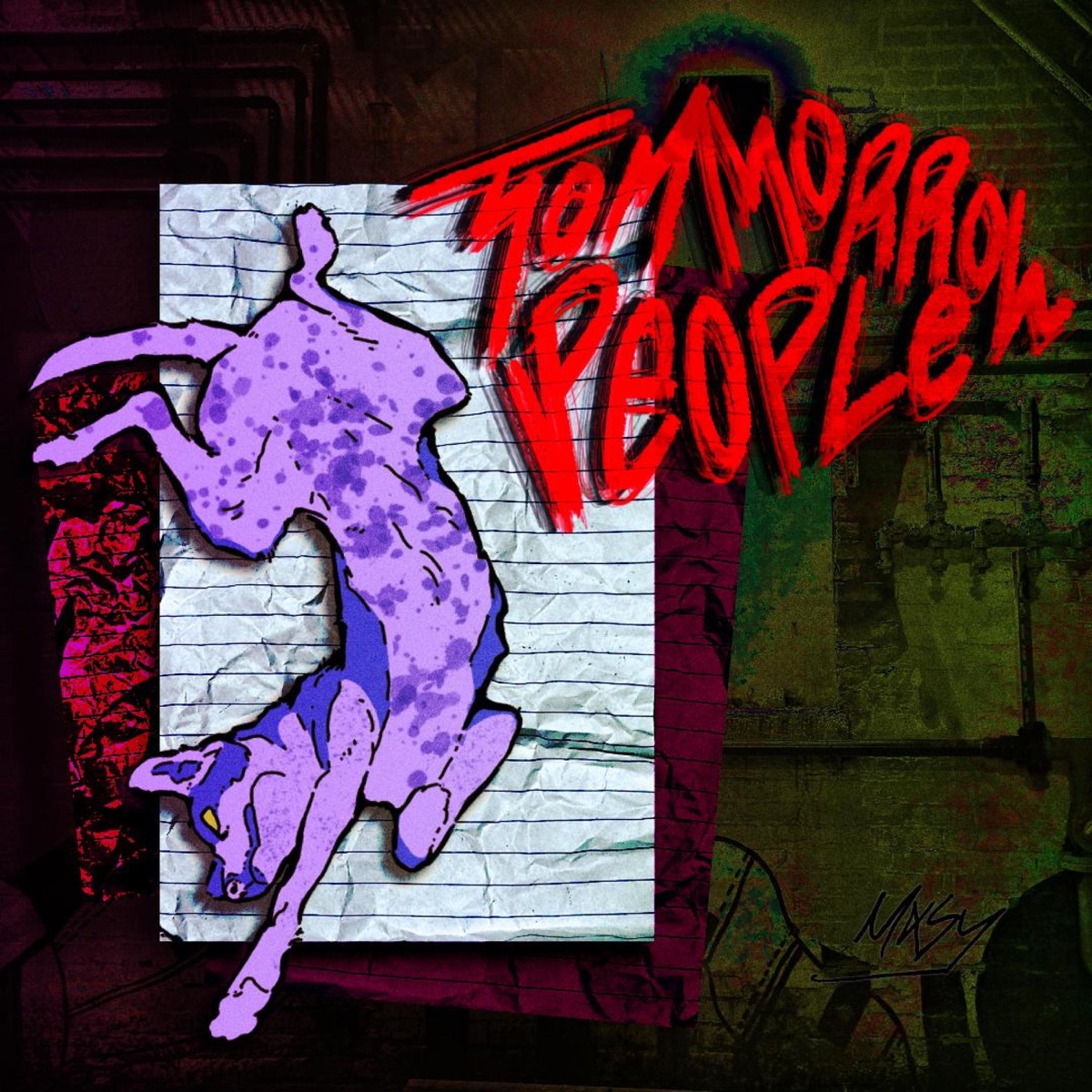 tomorrow people - Single by konho & vulcaire album cover