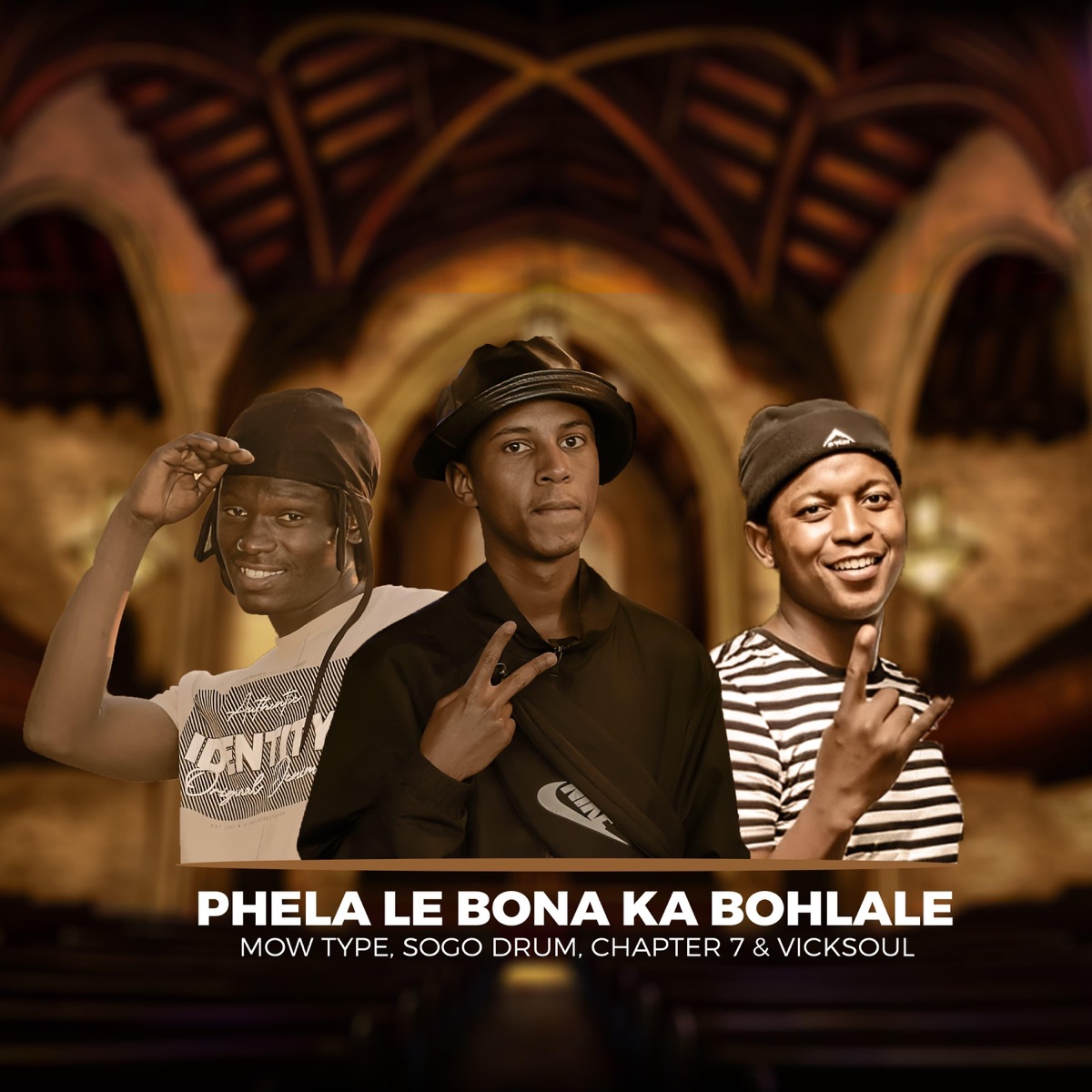 Phela le bona ka bohlale (feat. Chapter_7, Mow type & Vicksoul) - Single by Sogo_drum album cover