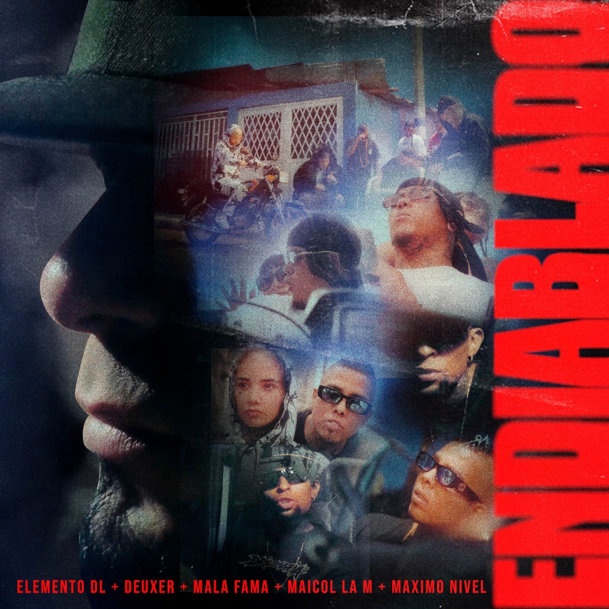 Endiablado (feat. ElMalaFama) - Single by Elemento Dl, Maicol La M & Deuxer album cover