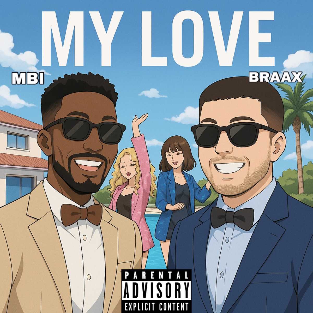 My Love (feat. Zée Mars & DD Cent) - Single by Braax album cover
