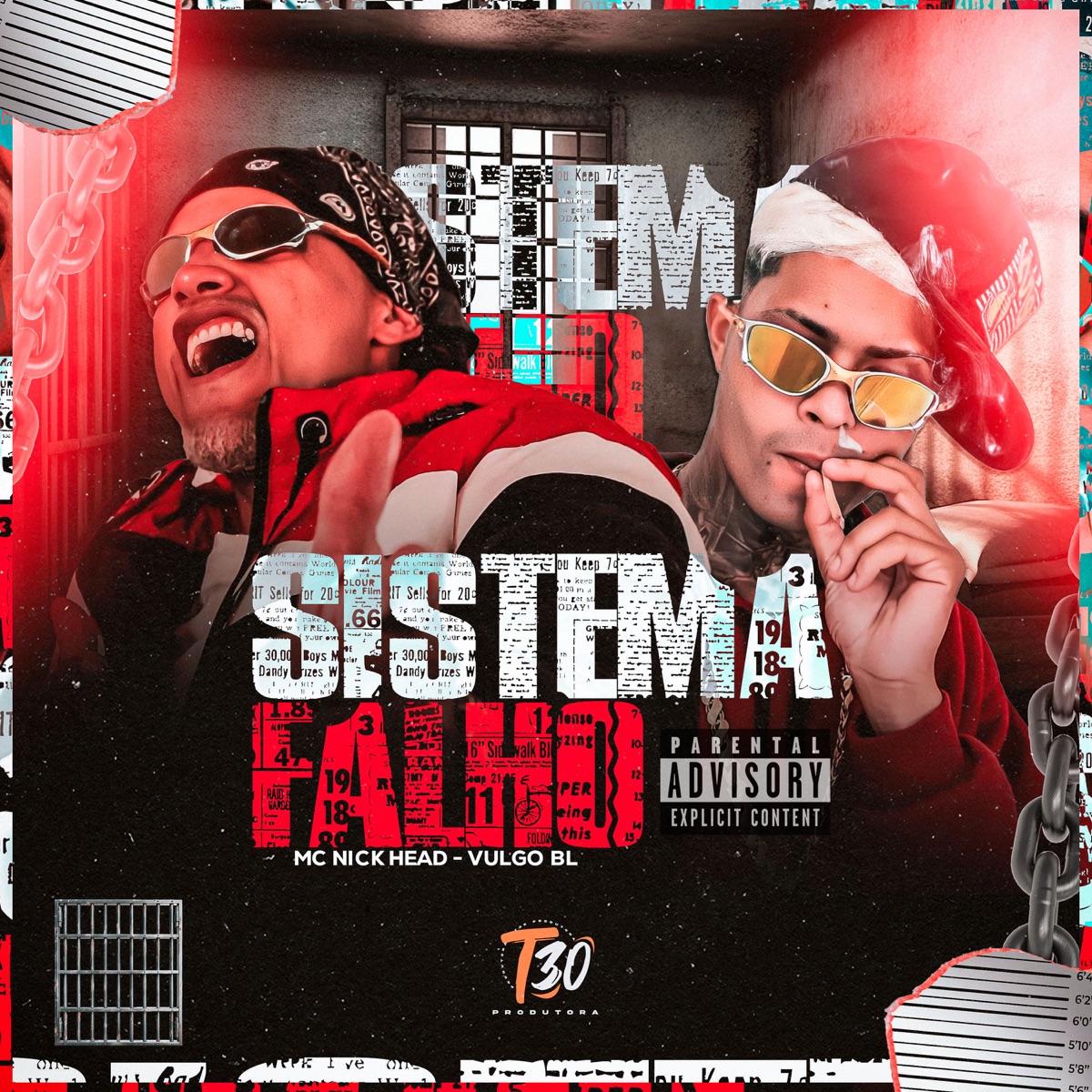 Sistema Falho - Single by MC Nick head & VulgoBL album cover