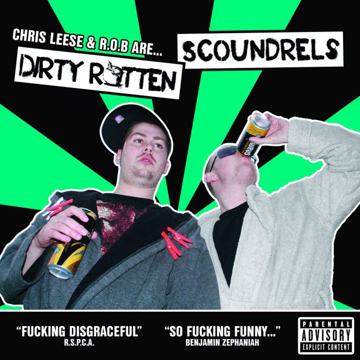 Dirty Rotten Scoundrels by Chris Leese & Rob album cover