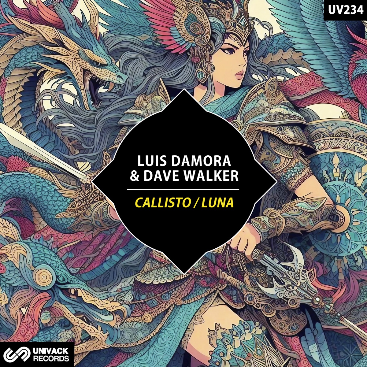 Callisto / Luna - Single by Luis Damora & Dave Walker album cover