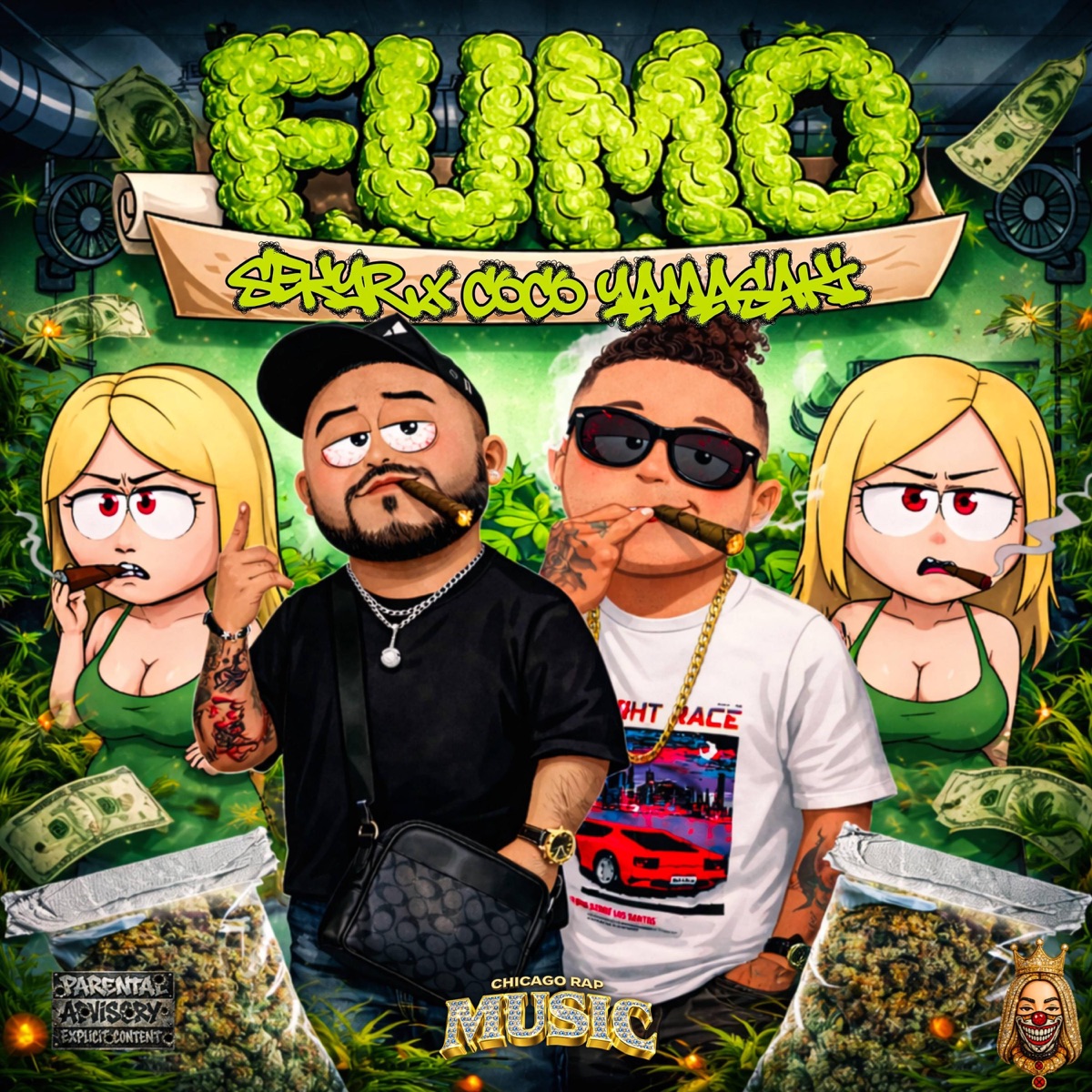 FUMO (feat. Coko Yamasaki) - Single by SEKYR & Edher Torres album cover
