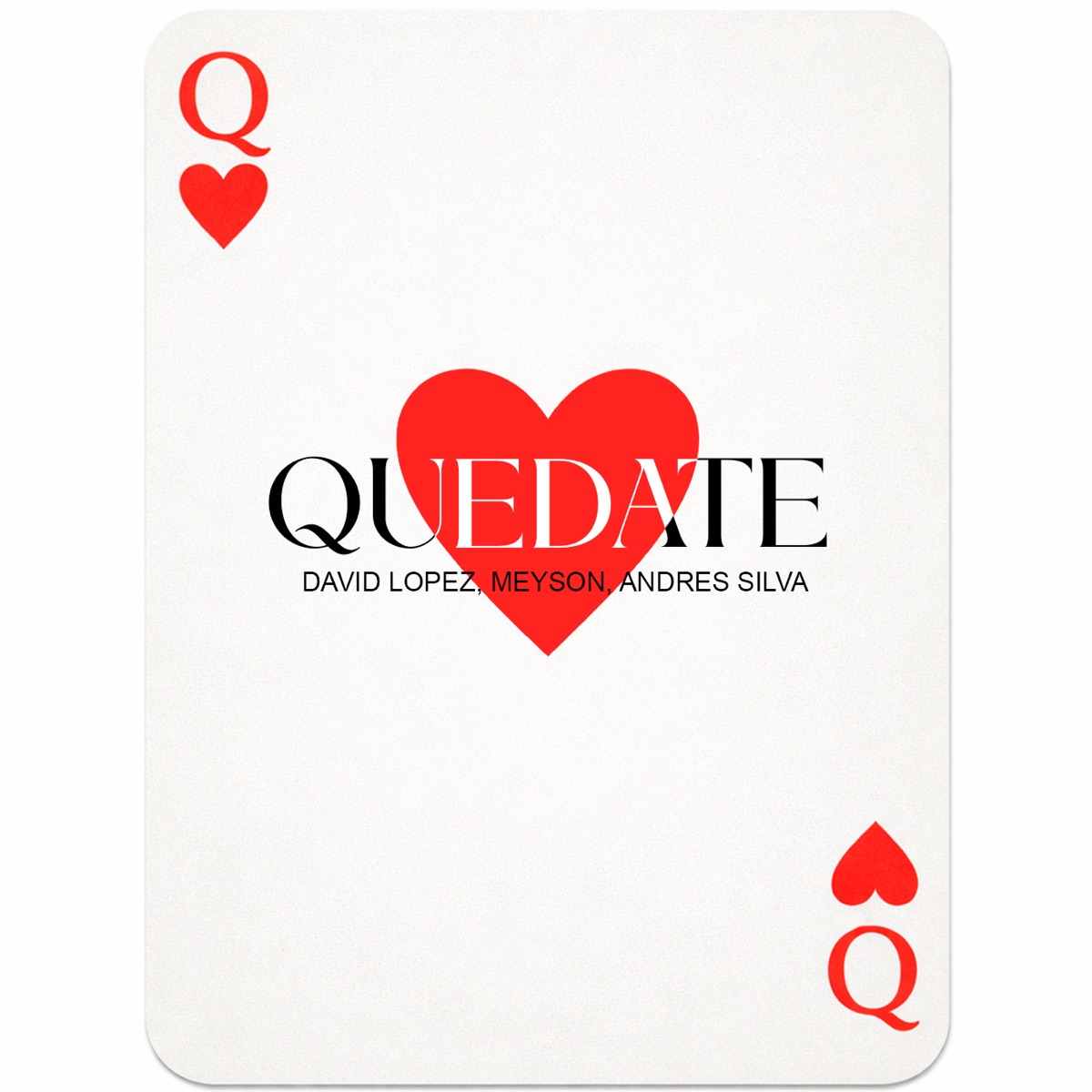 QUEDATE - Single by David Lopez, Meyson & Andres Silva album cover