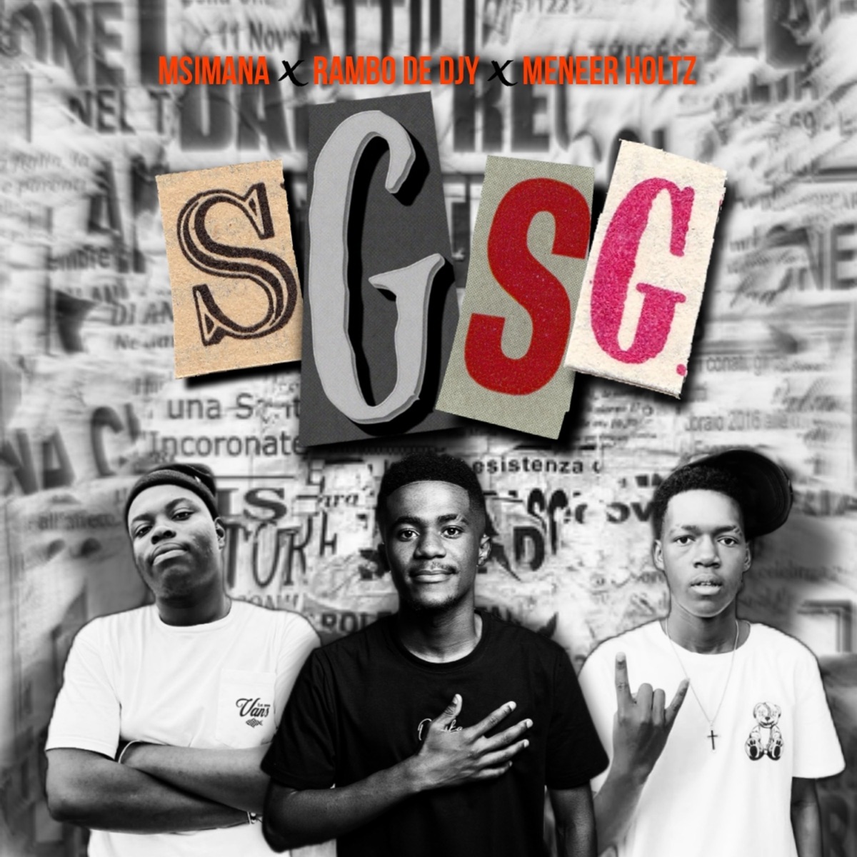 SGSG (feat. Rambo De Djy & Meneer Holtz) - Single by Msimana album cover