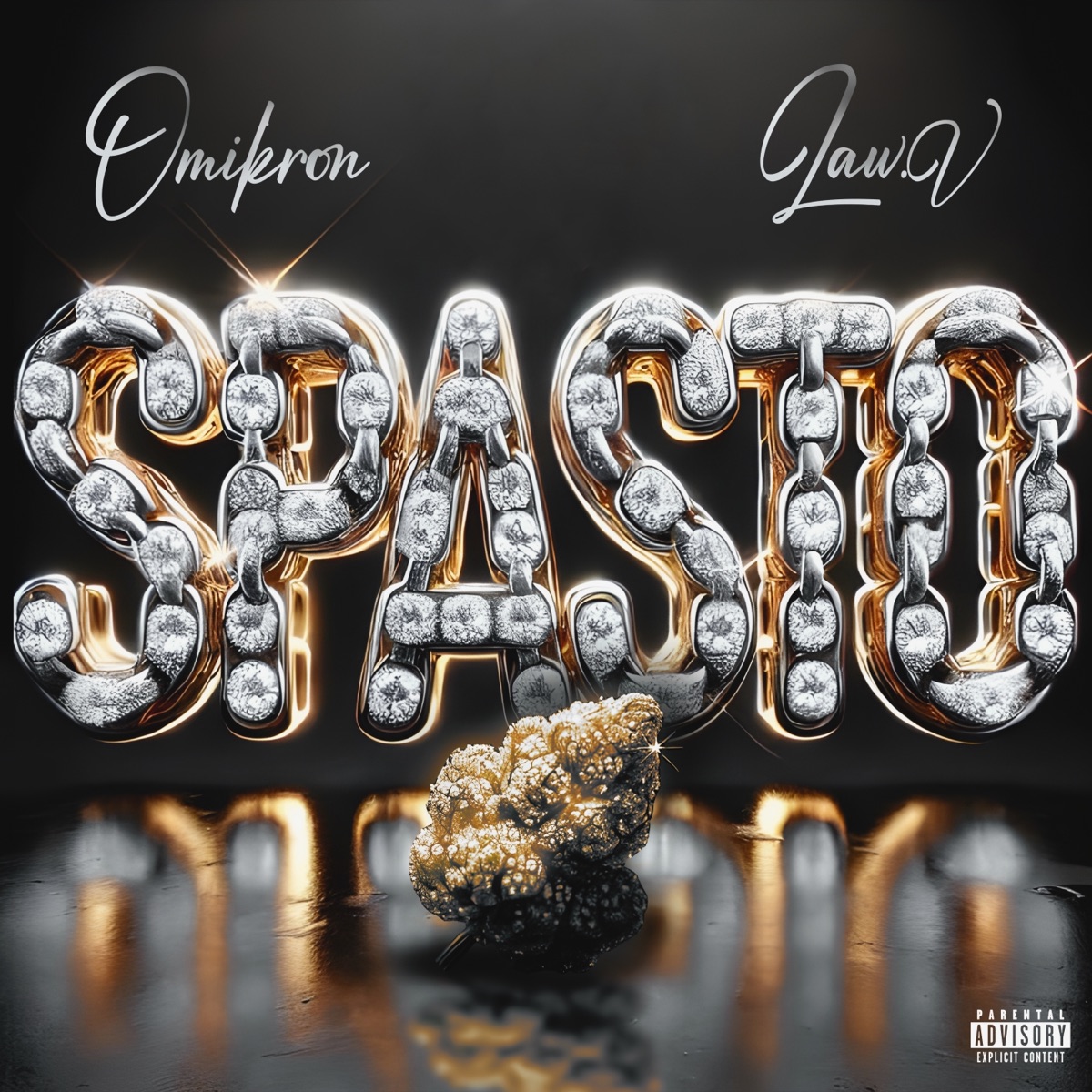 SPASTO - Single by Omikron & Law.V album cover
