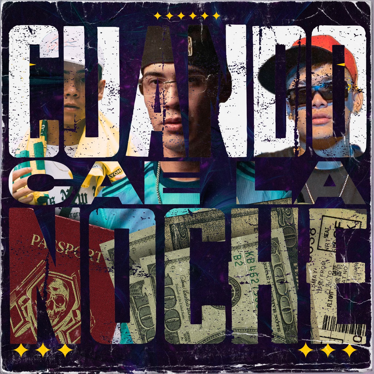 Cuando Cae La Noche (feat. Santi Skp) - Single by EZEQUIEL LLANOS, Valen DSR & Dvann album cover