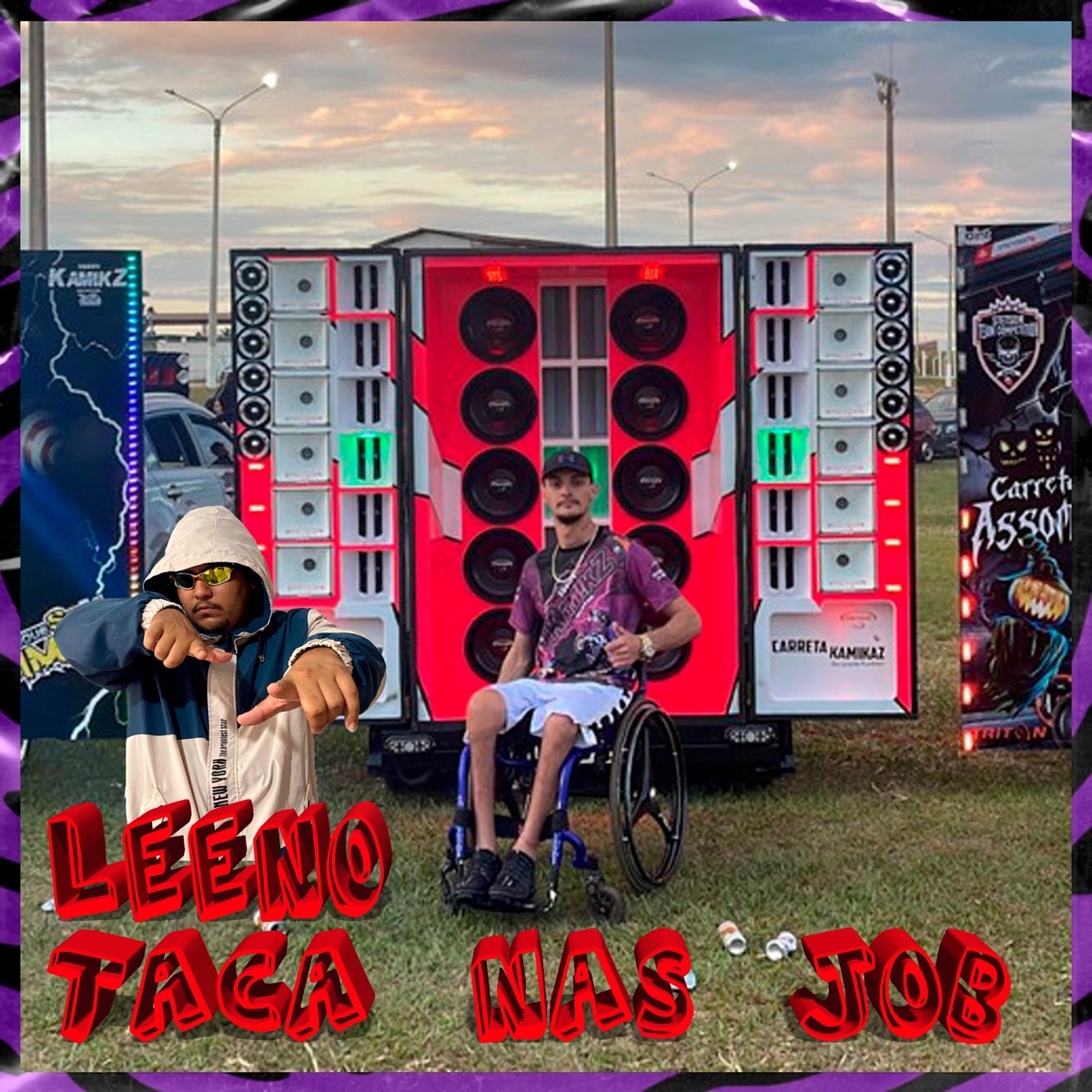 LEENO TACA NAS JOB (feat. carreta kamikz) - Single by Vulgo Braian album cover