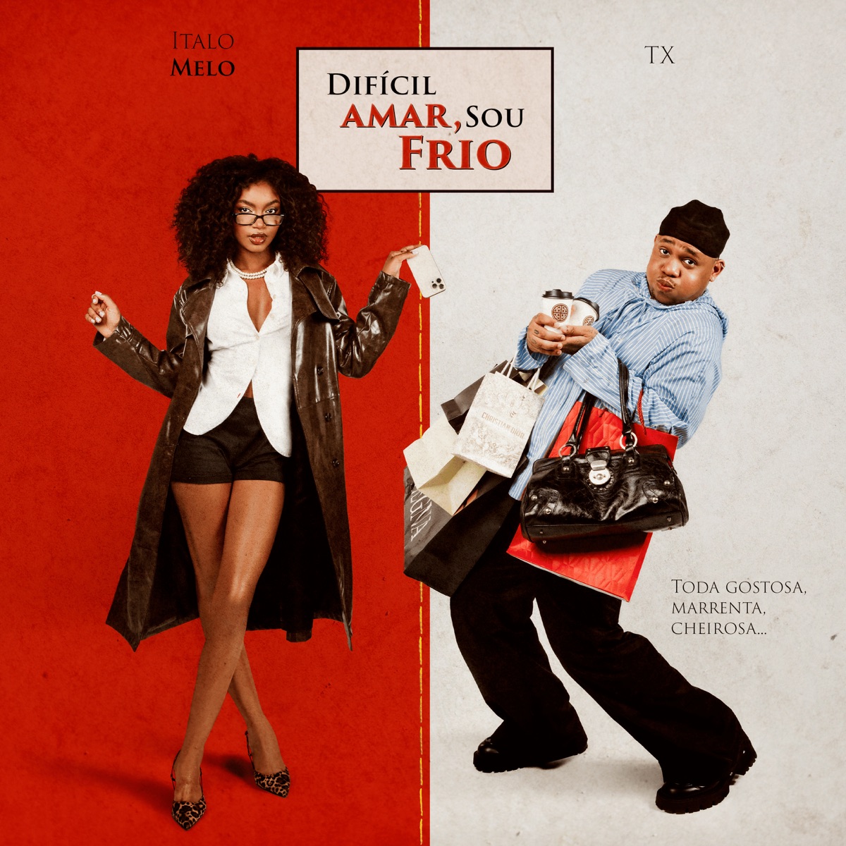 Difícil Amar, Sou Frio - Single by Italo Melo & Tx album cover