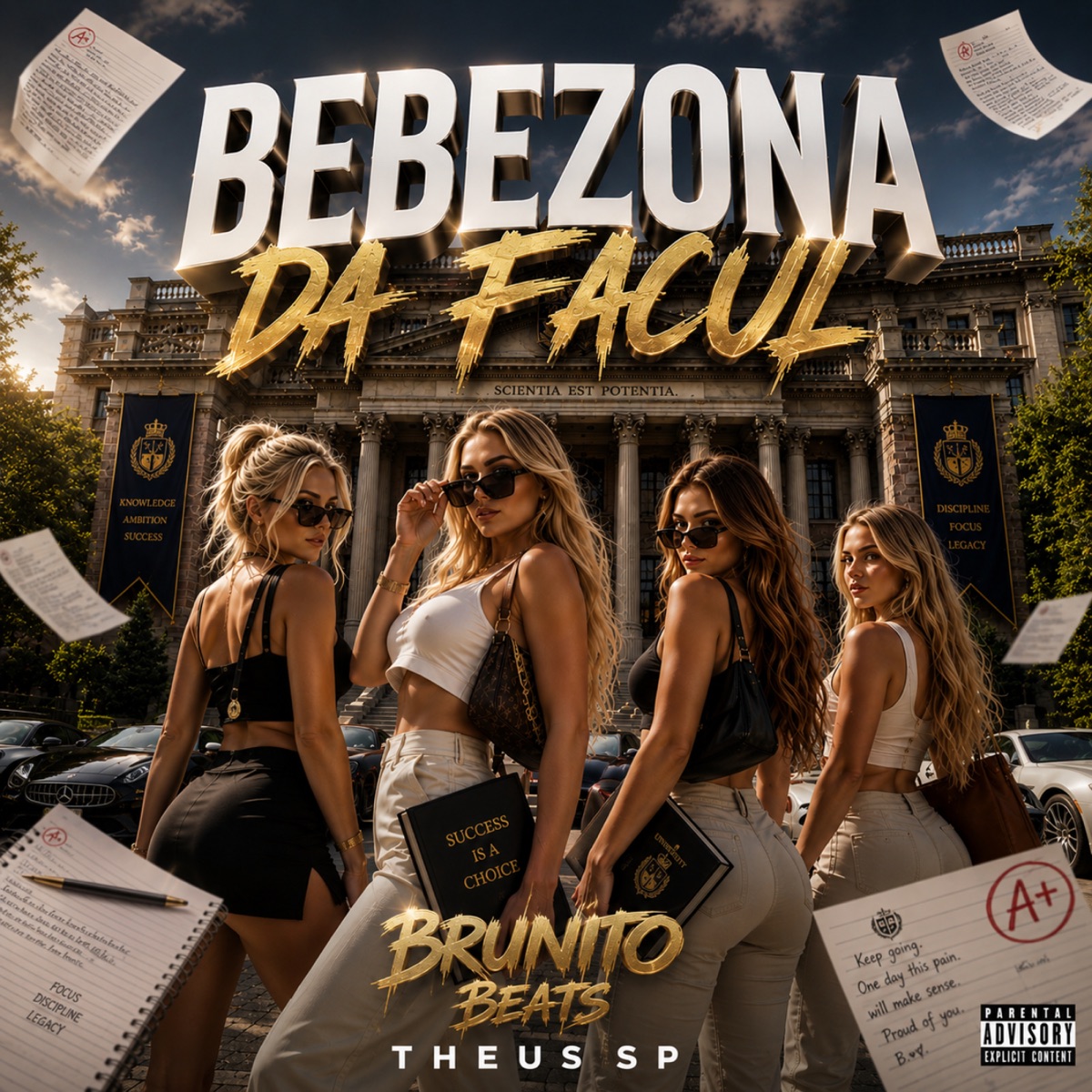 Bebezona Da Facul - Single by THEUS SP & Brunito Beats album cover