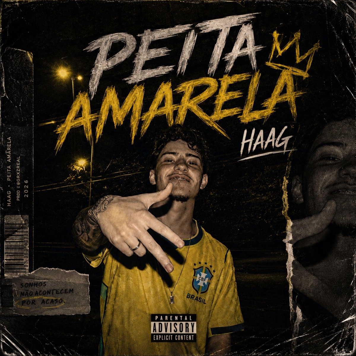 Peita Amarela - Single by Haag album cover