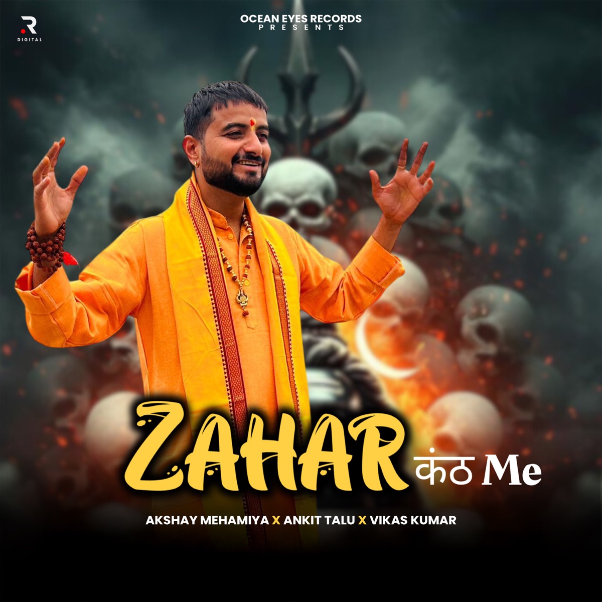 Zahar Kanth Me - Single by Ankit Talu, Akshay Mehamiya & Vikas Kumar album cover