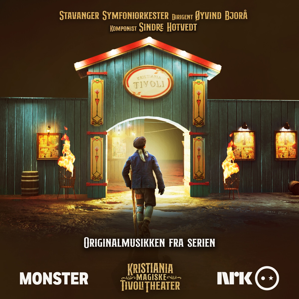 Kristiania Magiske Tivolitheater (Originalmusikken fra serien) by Kristiania Magiske Tivolitheater & Sindre Hotvedt album cover